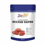 Ziofit Classic Seedless Sultan Dates Pouch, 250 g X 2