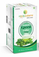 Roots and Stems Probiotic Mint Green Coffee, 60 g