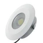 Nortek Black 2 Watt Forza Round Led Spot Light For Ceiling