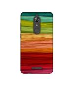 Casotec Colorful Thread Design Printed Silicon Soft TPU Back Case Cover for Micromax Canvas Infinity