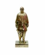 Sardar Patel Statue of Unity Model Brass Handicraft Art By BHARATHAAT