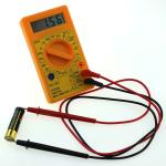 NBS Basic Digital Multimeter with Buzzer Square Wave Output Voltage Ampere