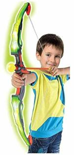 HomeeWare Archery Bow and Arrow Toy Set with Target, Magnetic Dart Board, 3 Suction Cup Arrow