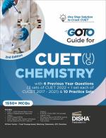 Go To Guide for CUET (UG) Chemistry with 6 Previous Year Questions (4 sets of CUET 2022 + 1 set each of CUCET 2017 - 2021) & 10 Practice Sets 2nd Edition | CUCET | Central Universities Entrance Test