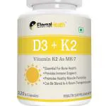 Eternalhealth Vitamin D3 with K2 Capsules - 120 Capsules