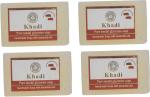 Khadi Herbal Sandal Soap, 125 Gm Each (Pack Of 4)