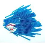 CRAFTWAFT CLOUDED HOBBIES Blue Swirl Craft Straw for Wind Chain,TORAN, JHUMAR and DECORE Craft Making (Pack of 90)