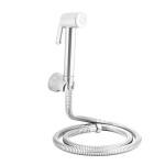 WATERMAN Classic Health Faucet (ABS Material) With 1.25 mtr. PVC Hose Pipe And Wall Holder Jet Spray