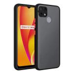 Empire Accessories Realme C21 Black Polycarbonate Smoked Matte Back 360 Degree Protection Protective Hard Case