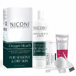 NICONI Oxygen Bleach for Sensitive Dry Skin (Green) Bleach for Skin Whitening Body Tan Removal Bleach for Face for Women and Men - 300g