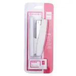 Deli Stapler with Stapler Pin for Stapling and Temporary Pin, Low-Staple Indicator, Anti-skid base