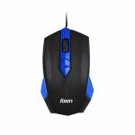 Foxin Smart Wired Optical Mouse (Blue)
