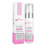 Flocare Skin Lightening; Anti Ageing; Hydrating No Paraben; Silicone and Sulfate Pure Retinol Vit A Facial Serum with Organic Baobab Oil; Grape Seed Oil; Glutathione and Vitamin E; 50ml