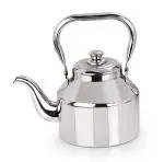 Kuber Industries Silver Tea Pot Tea Kettle