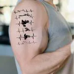 Ordershock Bike Rider Tattoo