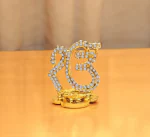 Adhvik Sikh Religious Symbol Ek Onkar/ik Onkar Idol (Nano Ekom St/248) God Stand Décor