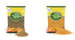 Pink Delight Spices | Ajwain (Carrom Seeds) 100 Gm + Peeli Sarso (Yellow Mustard Seed) 100 Gm | Pack of 2 | 200 Gm