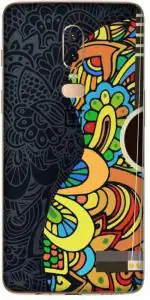 instyler One Plus 6 Vinyl Guitar Printed Mobile Skin Sticker