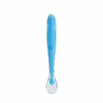 Safe-o-kid Soft Tip Silicone Spoon, Blue Pack of 1