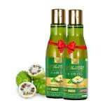 The Dave's Noni Pure & Natural Nature Therapy Hair Oil for All Hair Types - Combo (Pack of 2 x 110 ml)