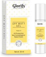 Glorify SPF Matt Gel for UV Protection Matte Finish Used As Primer - 50 ml