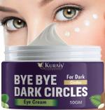 KURAIY 100% Pure Under Eye Cream Enriched with Natural Oils to Remove Dark Circles & Wrinkles (50 g)