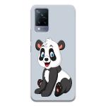 Mobiera Cute Panda Design Printed Back Cover Case For Vivo V21