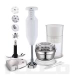 Rico Hand Blender with Chutney and Juice Jar, Low Noise and Quick Blend Japanese Technology, 150 Watt AC