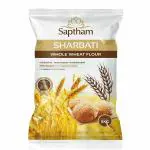 Saptham Sharbati Whole Wheat Flour / Stone Milled / Chakki Atta (5 kg)