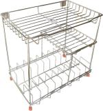 Confiado Steel Kitchen Racks|KITCHEN RACKS|STORE RACKS|STEEL RACKS|RACKS AND STAND|RACKS & STAND|FRUITS RACKS|VEGETABLE RACKS|RACKS|STANDS