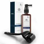 The Man Company Hair Accelerator Duo | Derma Roller + Hair Growth Tonic | Activates Scalp & Follicles | Increases Absorption | Accelerates Hair Growth | Stronger, Thicker & Fuller Hair