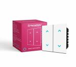 HomeMate Wi-Fi Smart Curtain/Blind/Tubular/Projector Lift Motor Touch Switch (White, Pack of 1)