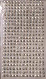 SHARMA BUSINESS Pearl for Craft Half Round Pearl Beads - Cream Size of Pearl 5 mm, (200 Beads)