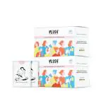 Plush Ultra-Thin Curated Sanitary Pads with Disposables - 30 Pcs - L + XL with Panty Liners - (Pack of 2)