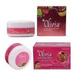 Olivia Natural Skin Care Set of Bleach, Face Pack, Massage Cream - Facial Kit Combo Set