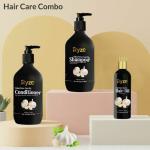 Ryze Hair Care Combo Advanced Formula Garlic Hair Oil/Garlic Hair Shampoo/Garlic Hair Conditioner (3 Items In The Set)