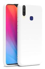 U&E White Silicone Back Cover For Vivo Y15