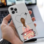 Emble Designer Clear Tranperant Silicone Case For IPhone 11 Pro Max -Design A26 ( TPU | Soft , IPhone 11 Pro Max | Multicolor )