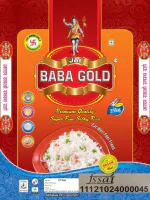 Jai Baba Gold Pearl Banskati Rice 26Kg Parboiled