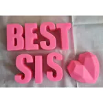 SCIIAN Soap | Best Sis Soap | Gift Hamper for Rakhi | Gift for Sister | Soaps for Sister | Kids Soap | Handmade Soap | Hampers for Rakhi | Raksha Bandhan Gift Set | Soap for Bath 100gm