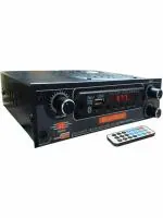 BEERTECH...GET THE BEST TECH XN 1970 Tooth FM, Mp3 Player With Remote Supports USB, AUX, SD Card FM Radio (Black)