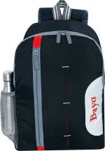 Bayo Black 25 L Lightweight For School Collage Office Tuition and Picnic Backpack 25 L Backpack |Black