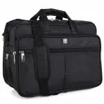 Teo 20 Inch Extra Large Office Electrician, Technician, Plumber and Carpenter Tool Bag - Black