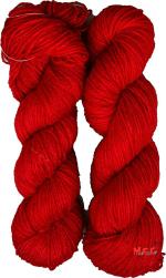 Simi Enterprise Red Wool Brilon Wool, Hank Hand Knitting Wool, Art Craft Soft Fingering Crochet Hook Yarn, Needle Knitting Yarn Thread Dye Sm-Hjla, 200 G