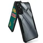 COBERTA Back Cover for INFINIX HOT 11 Back Cover Case - Black Transparent