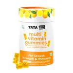 Tata 1mg Multivitamin Gummies With Zinc, Magnesium and Folic Acid for Immunity & Energy (Pack of 30 Gummies, Lemon Flavour)