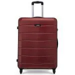 Safari Regloss Antiscratch Red Luggage Trolley Bag 65 cm Hard Luggage