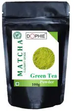 Dophie Matcha Green Tea Powder, Culinary Grade - Excellent Weight Loss 100g (Pack Of 1)