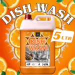 BLISS & BLUSH Dishwash Liquid 5 Liter Orange With Fresh Fragrance, Leaves No Residue, Grease Cleaner for All Utensils