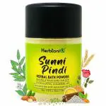 HerbtoniQ Sunni Pindi Herbal Bath Powder 500g - Ubtan, Body Scrub, Face Pack | Mask for Tan Removal, Haldi Ceremony, Skin Beauty - Nalangu Maavu Ubtan Ayurvedic Enriching Herbs - Sunnipindi Powder